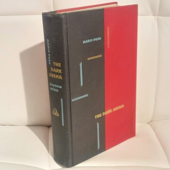 Mario Puzo The Dark Arena 1955 1st Edition 1st Printing Random House Hardcover - Picture 2 of 10